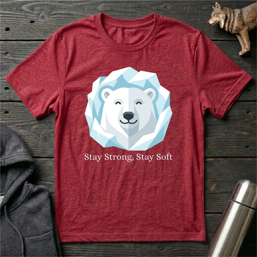 Stay Strong, Stay Soft Polar Bear T-Shirt