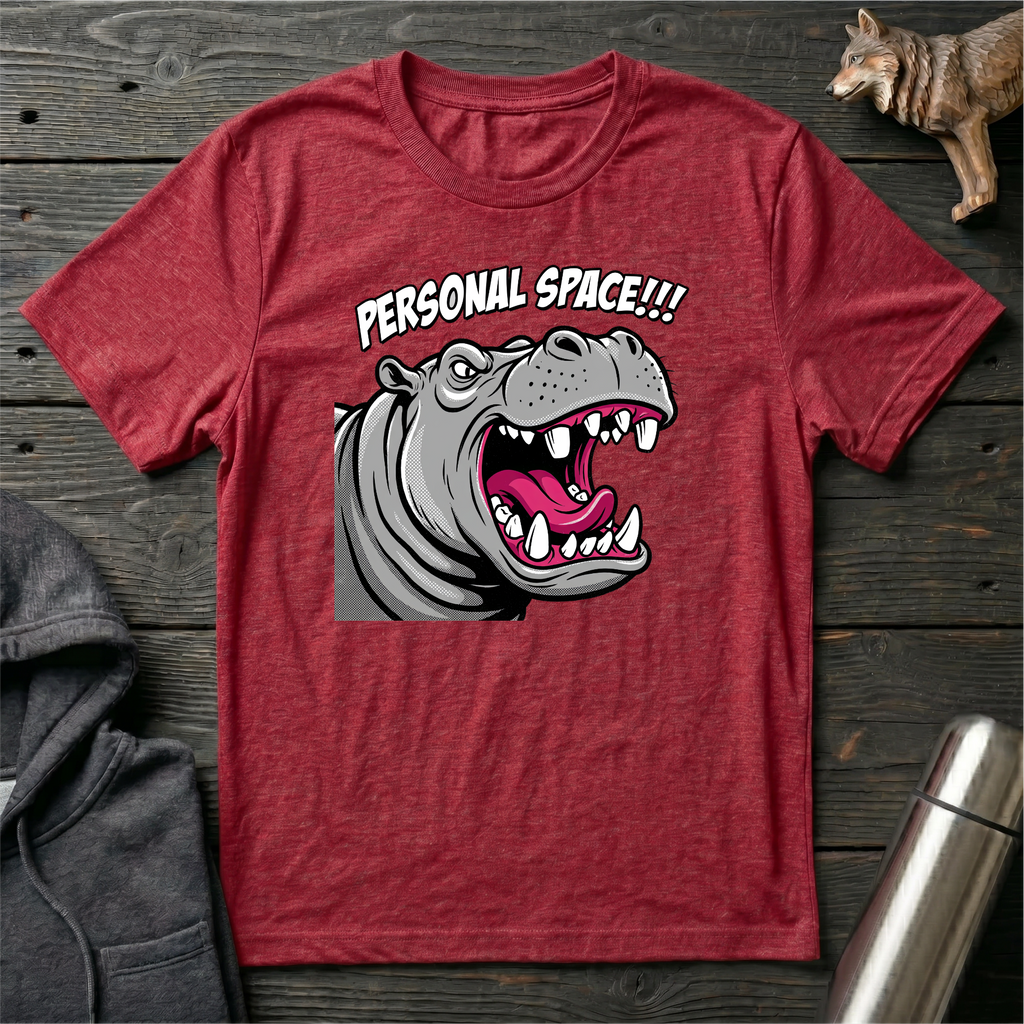 Personal Space Hippopotamus T-Shirt