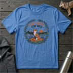 Stay Curious Stay Wild Fox T-Shirt