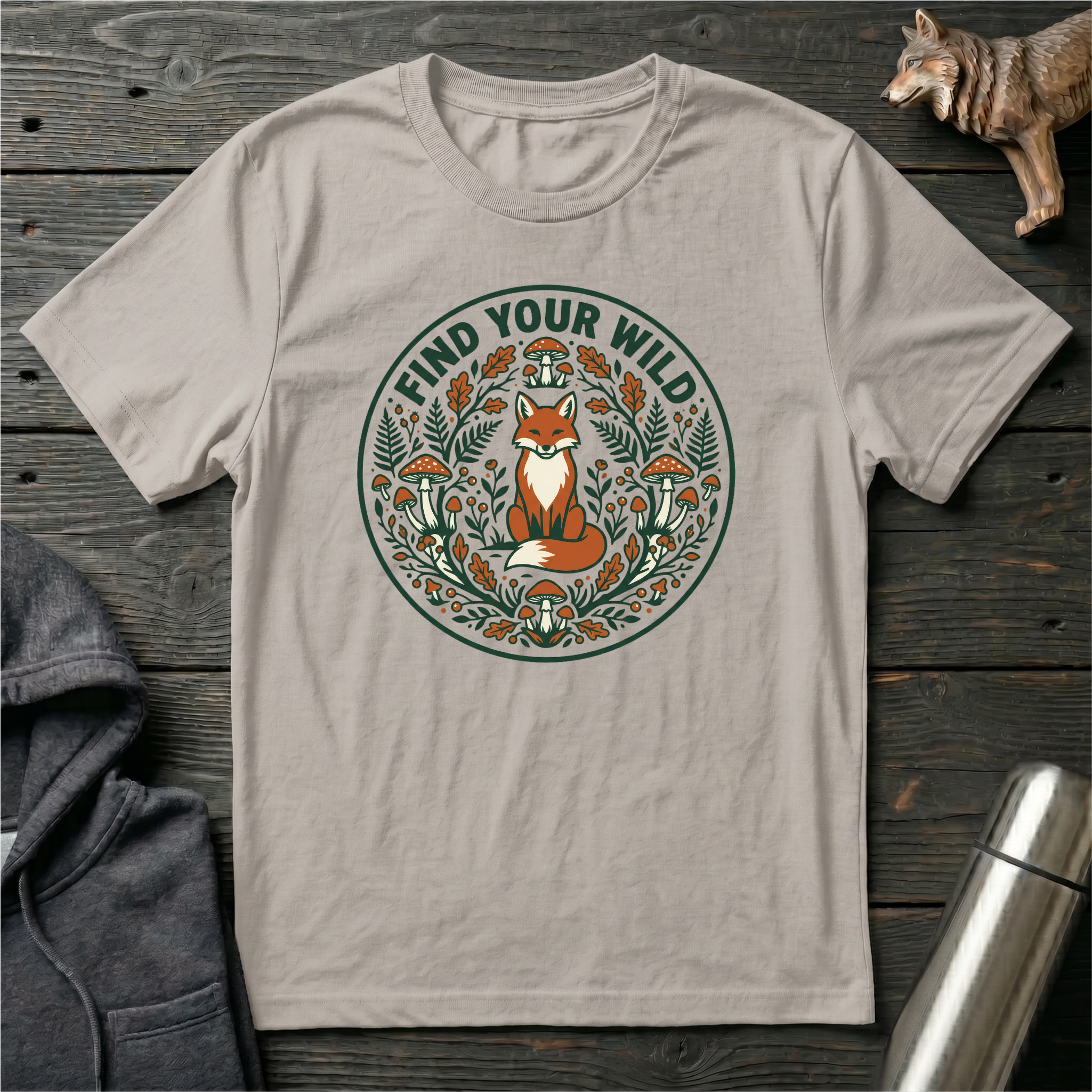 Find Your Wild Fox T-Shirt