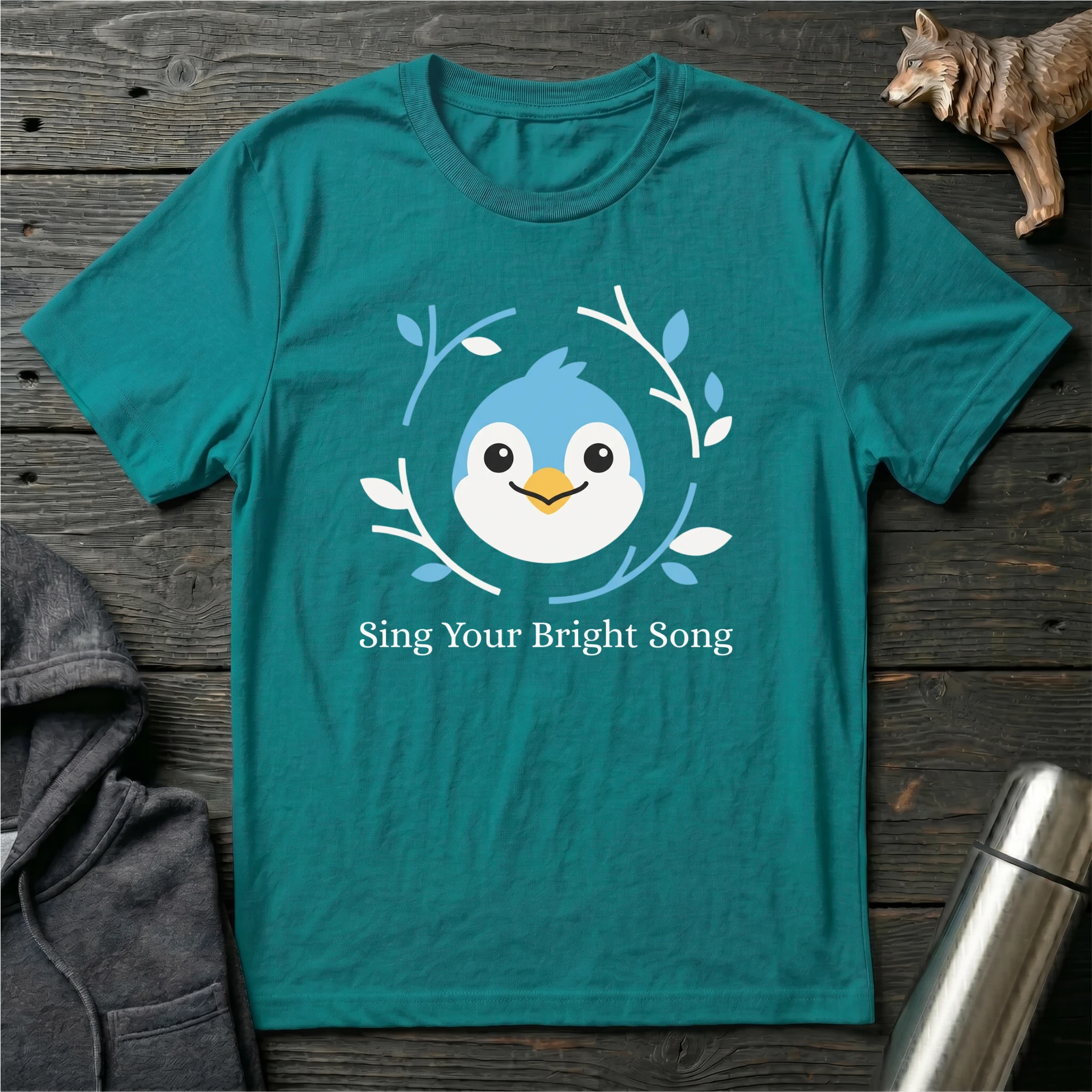 Sing Your Bright Song Bird T-Shirt