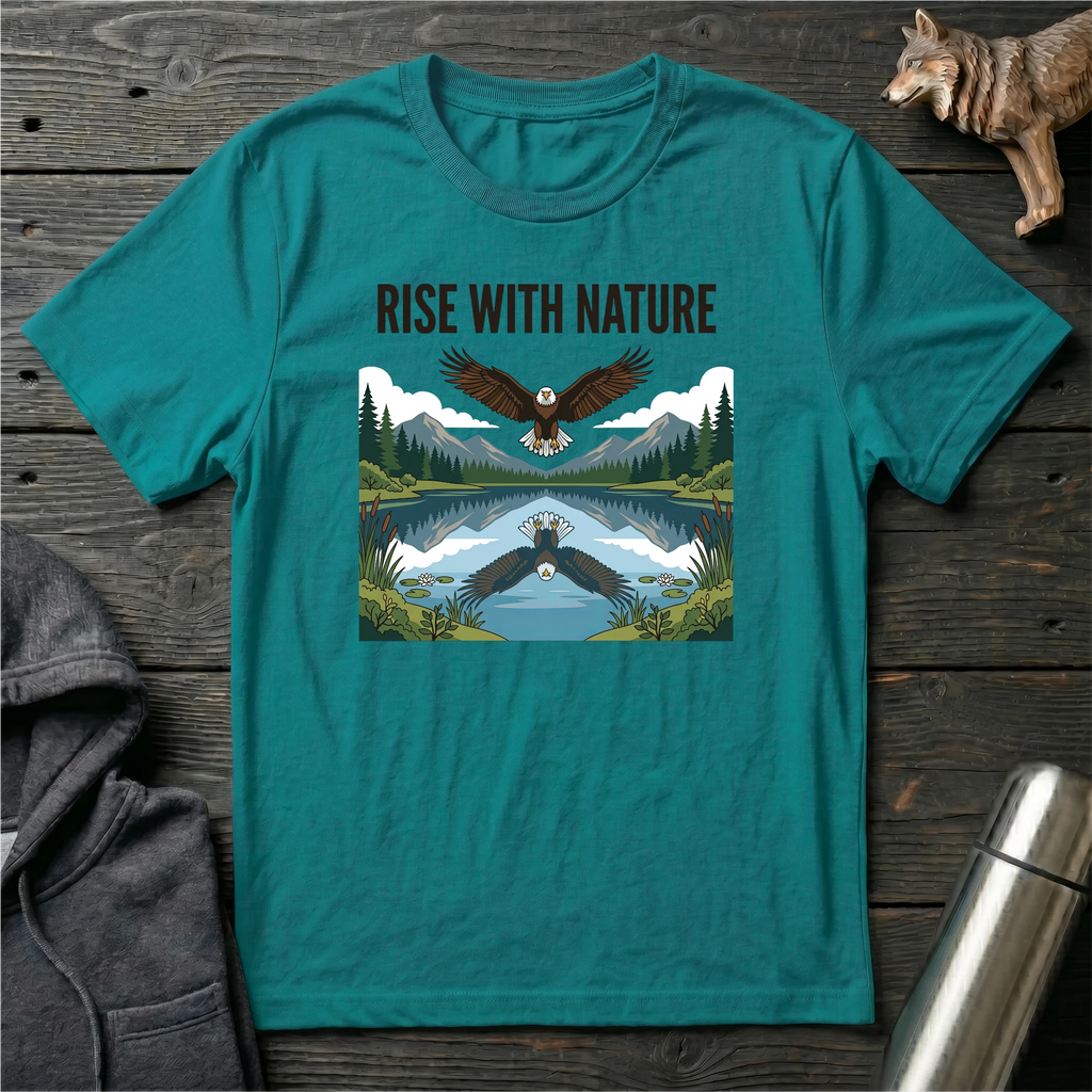 Rise with Nature Eagle T-Shirt