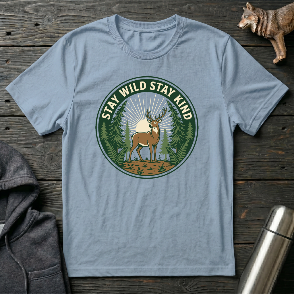 Stay Wild Stay Kind Deer T-Shirt