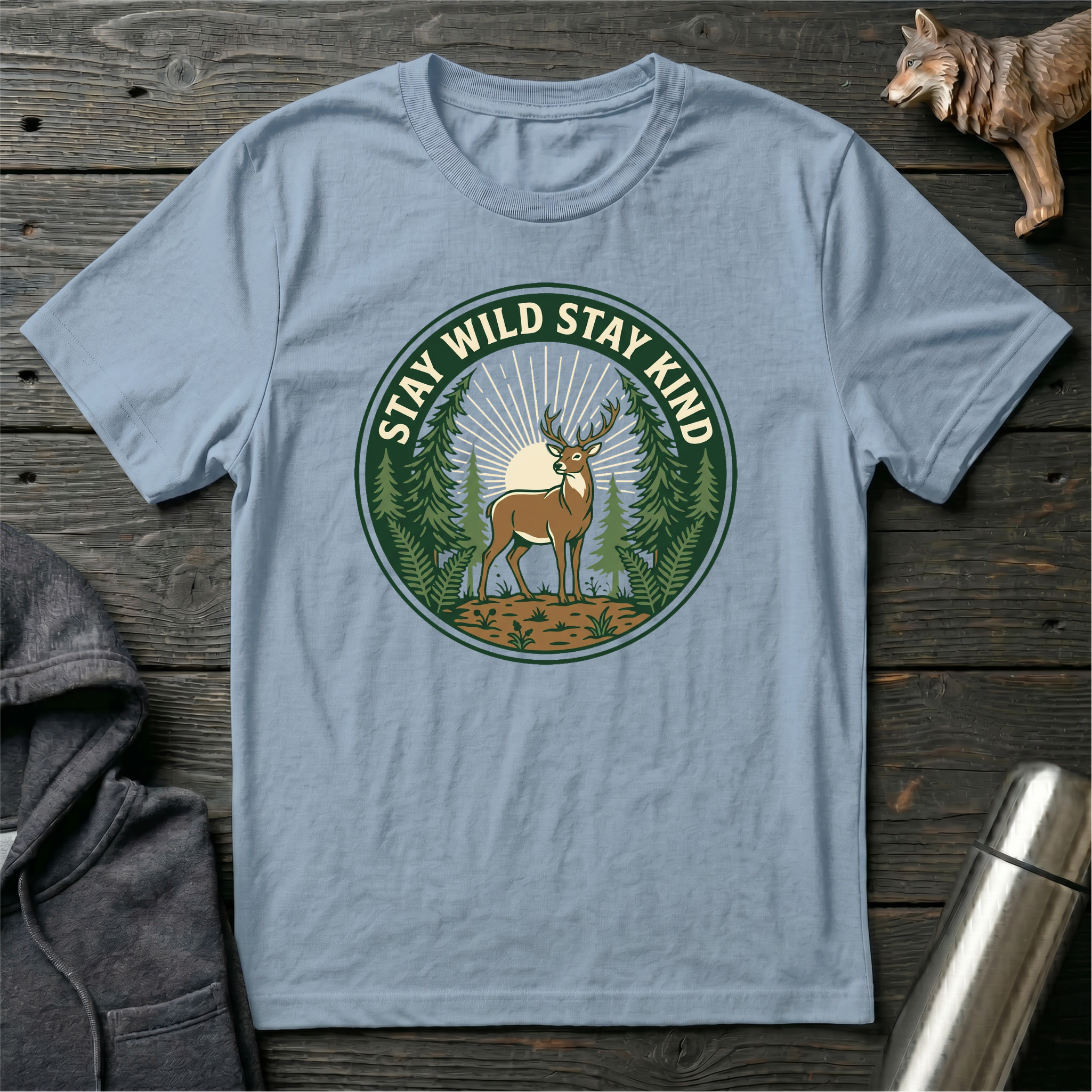 Stay Wild Stay Kind Deer T-Shirt