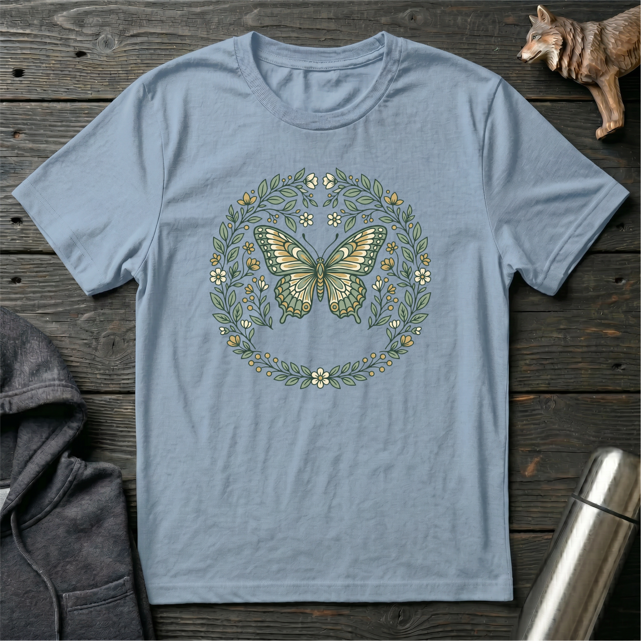 Grow Through What You Go Through Butterfly T-Shirt