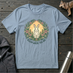 Bloom Where You Are Rabbit T-Shirt