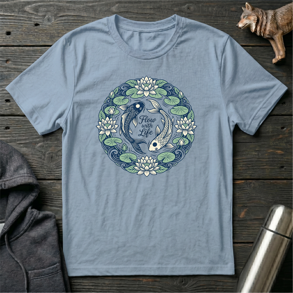 Flow With Life Fish T-Shirt