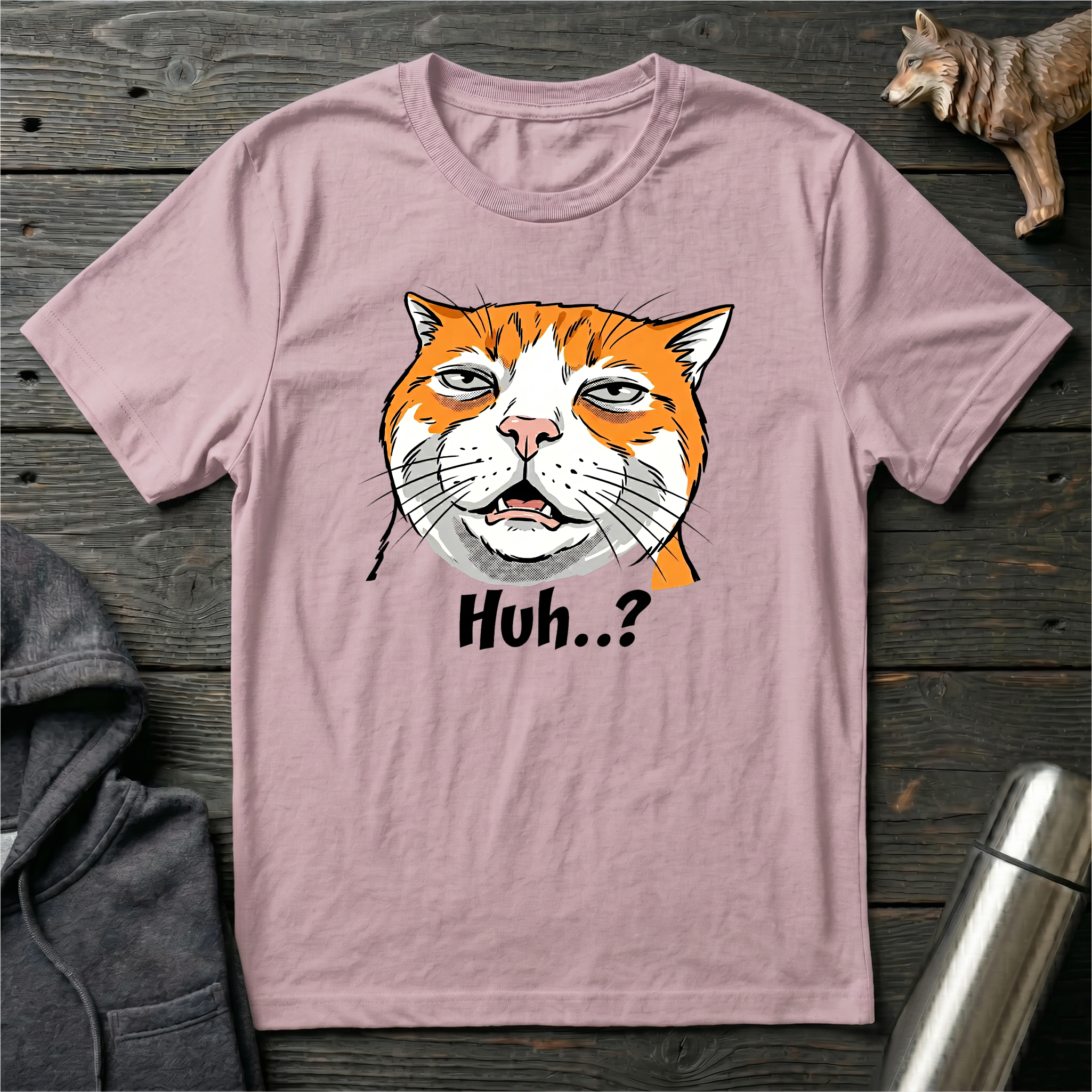 Huh Cat T-Shirt
