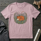 Cozy Sleeping Fox T-Shirt