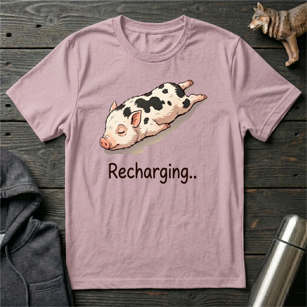 Recharging Pig T-Shirt