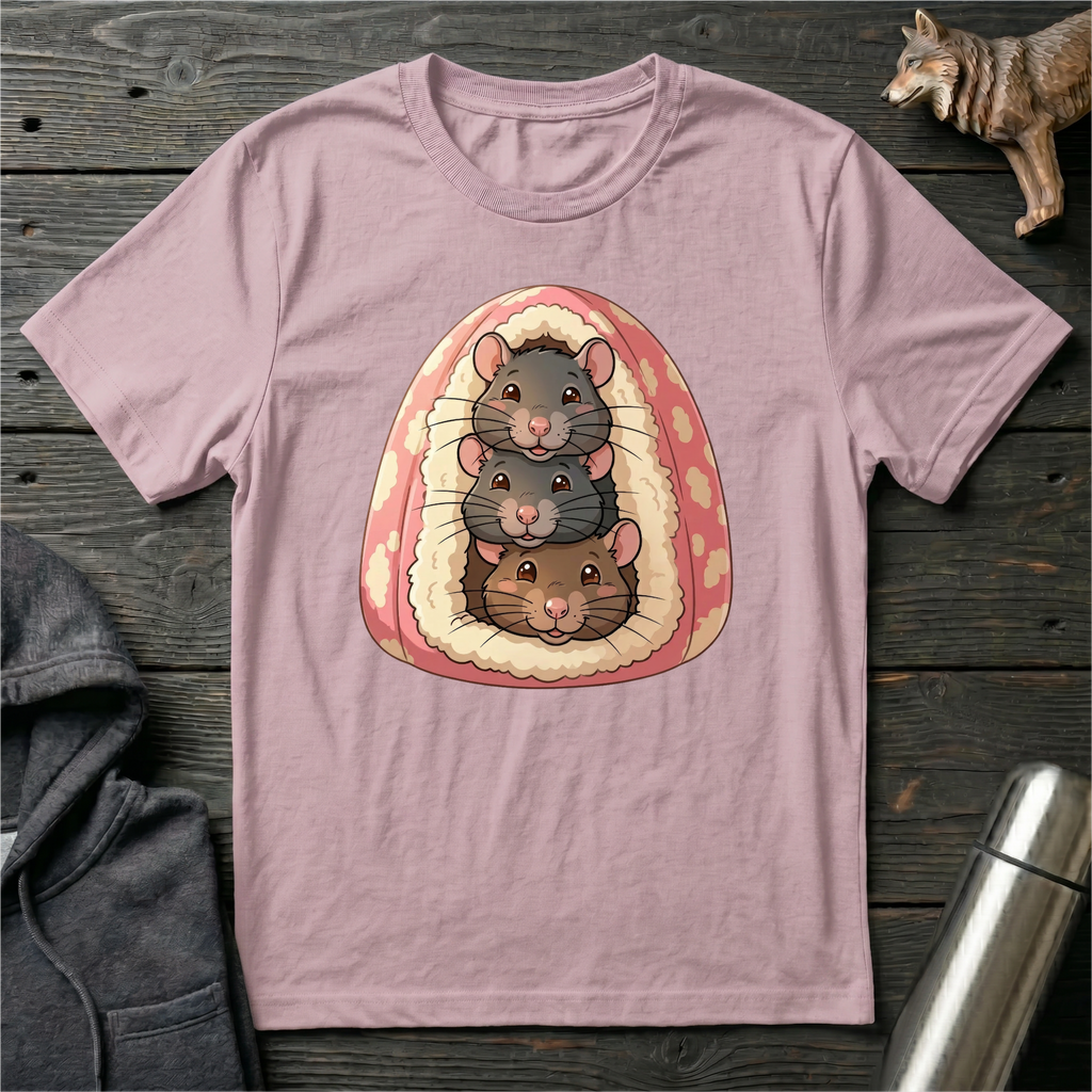 Three Mice in the Tent T-Shirt
