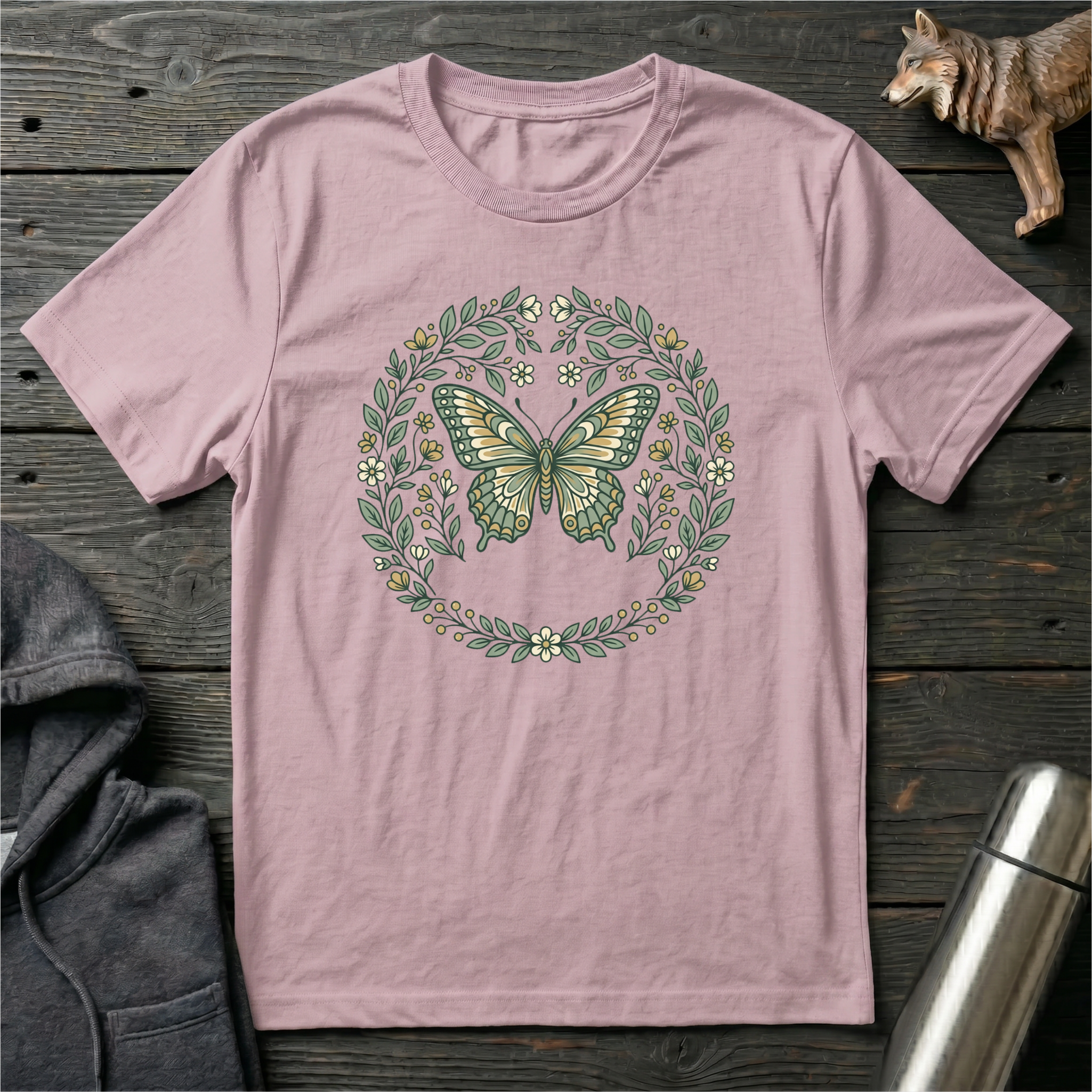 Grow Through What You Go Through Butterfly T-Shirt