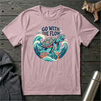 Go With the Flow Turtle T-Shirt