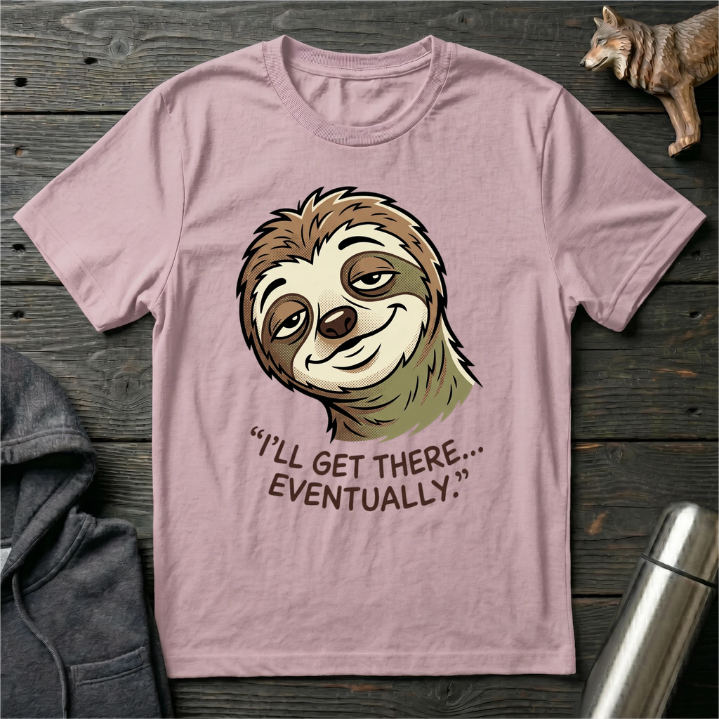 I’ll Get There… Eventually Sloth no.1 T-Shirt