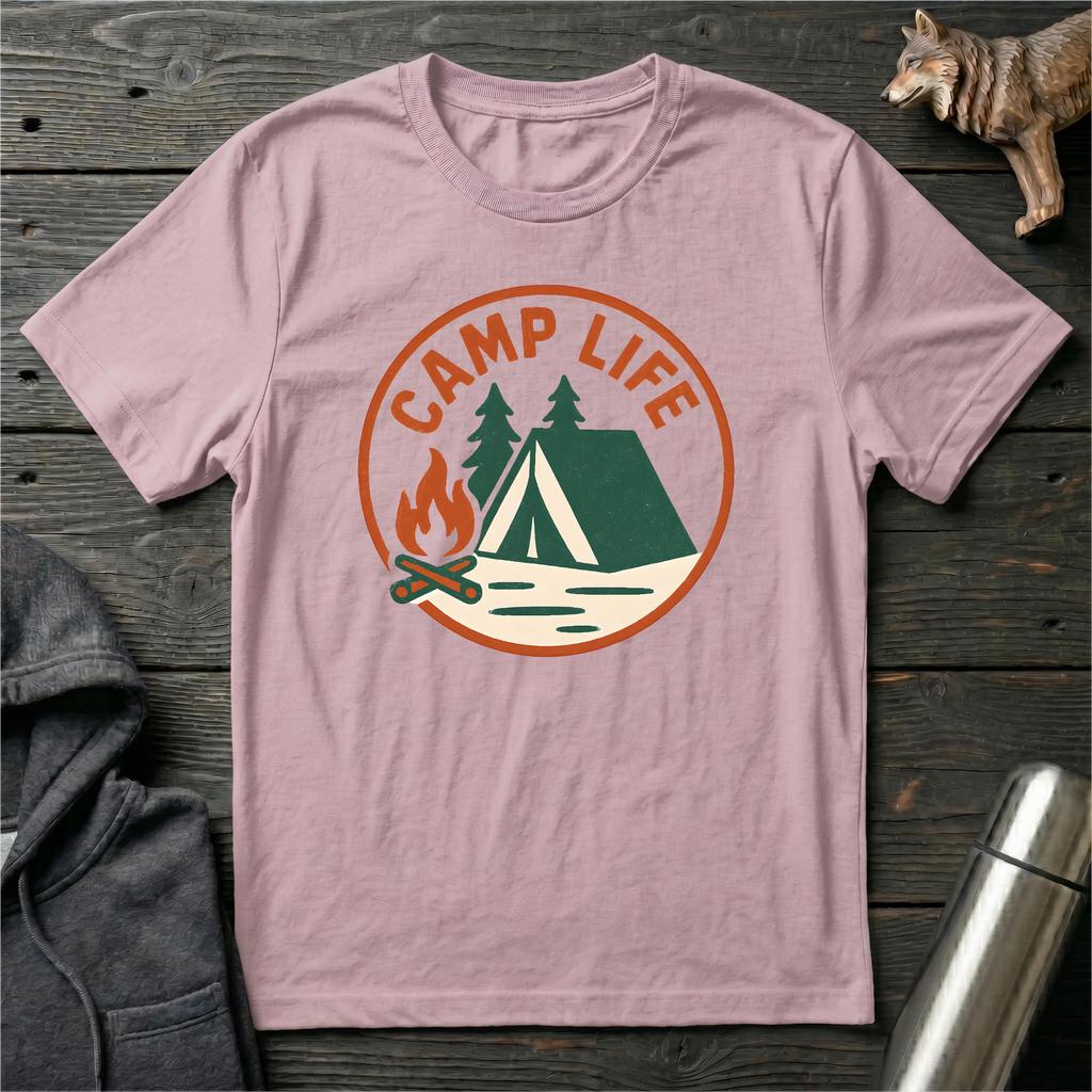 Camp Life Badge T-Shirt