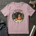 Life is Good Out Here Bear T-Shirt