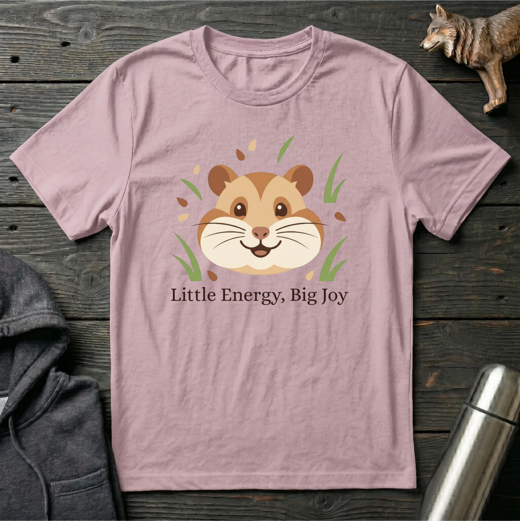 Little Energy, Big Joy Hamster T-Shirt