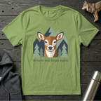 Breathe and Begin Again Deer T-Shirt