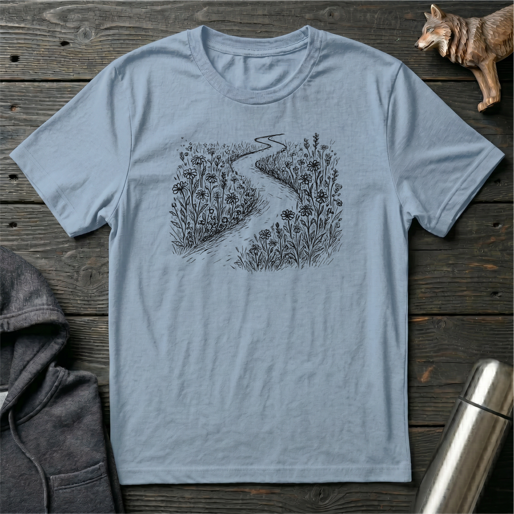 Meadow Path Sketch T-Shirt