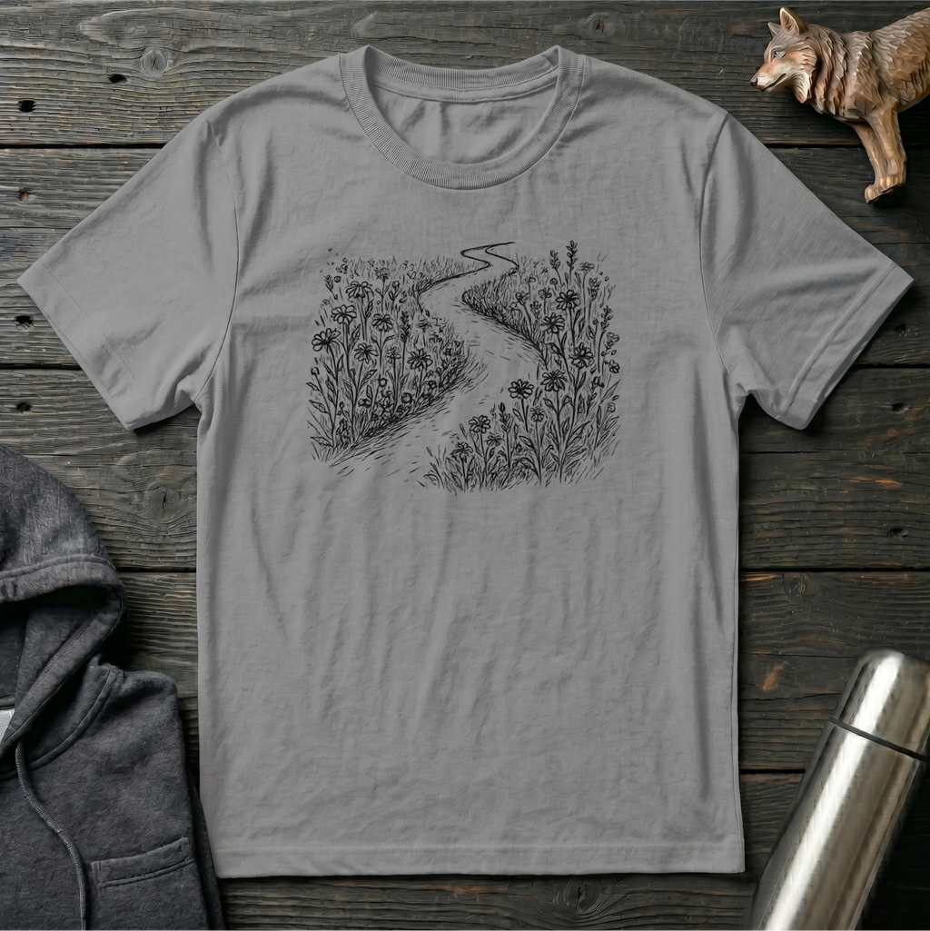 Meadow Path Sketch T-Shirt