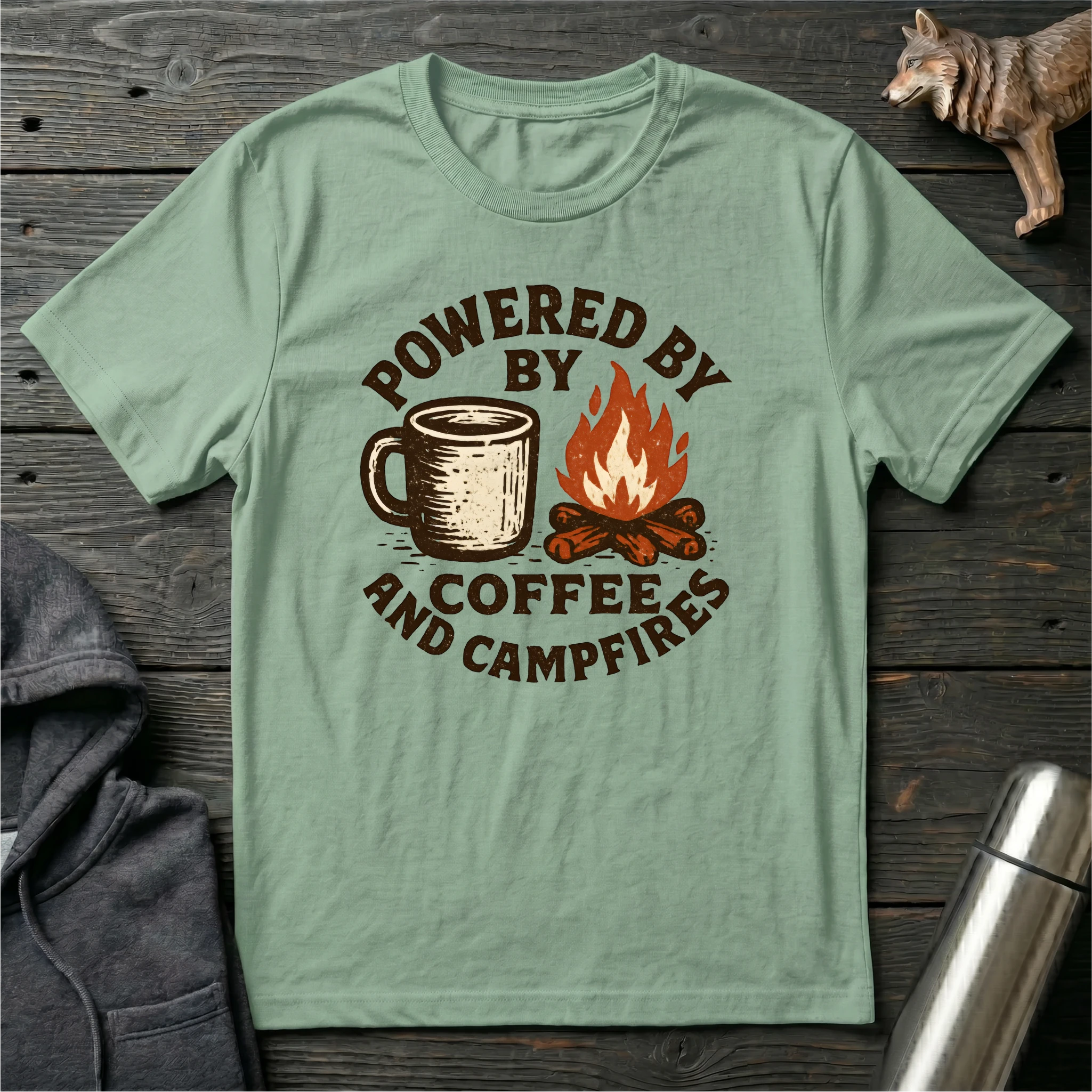 Coffee & Campfires Fuel T-Shirt
