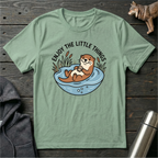 Enjoy the Little Things River Otter T-Shirt