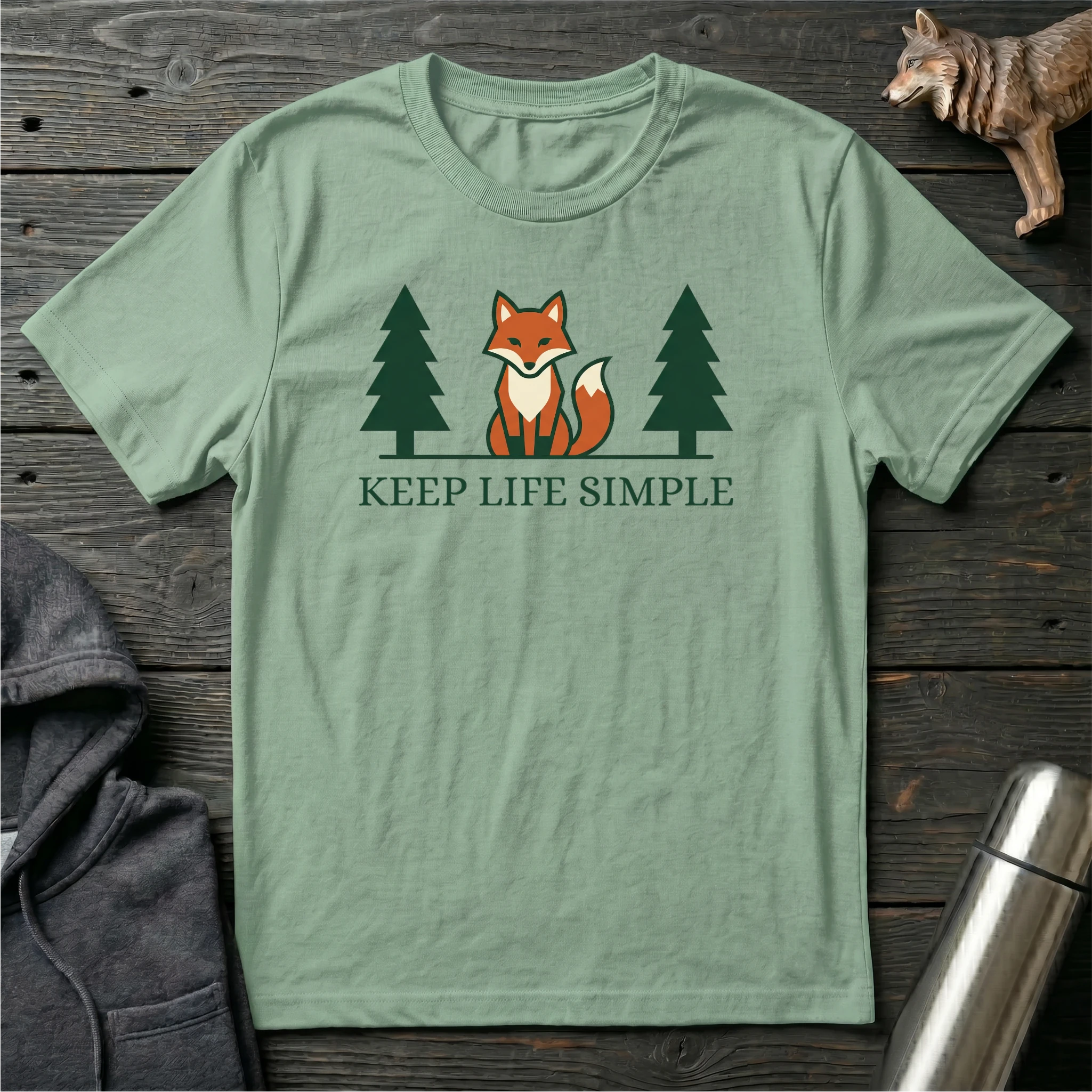 Keep Life Simple Fox T-Shirt