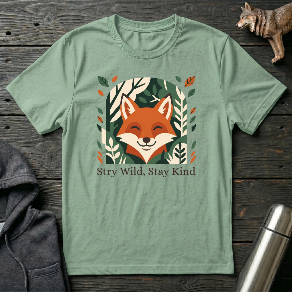 Stay Wild, Stay Kind Fox T-Shirt