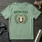 Nature Heals Owl T-Shirt