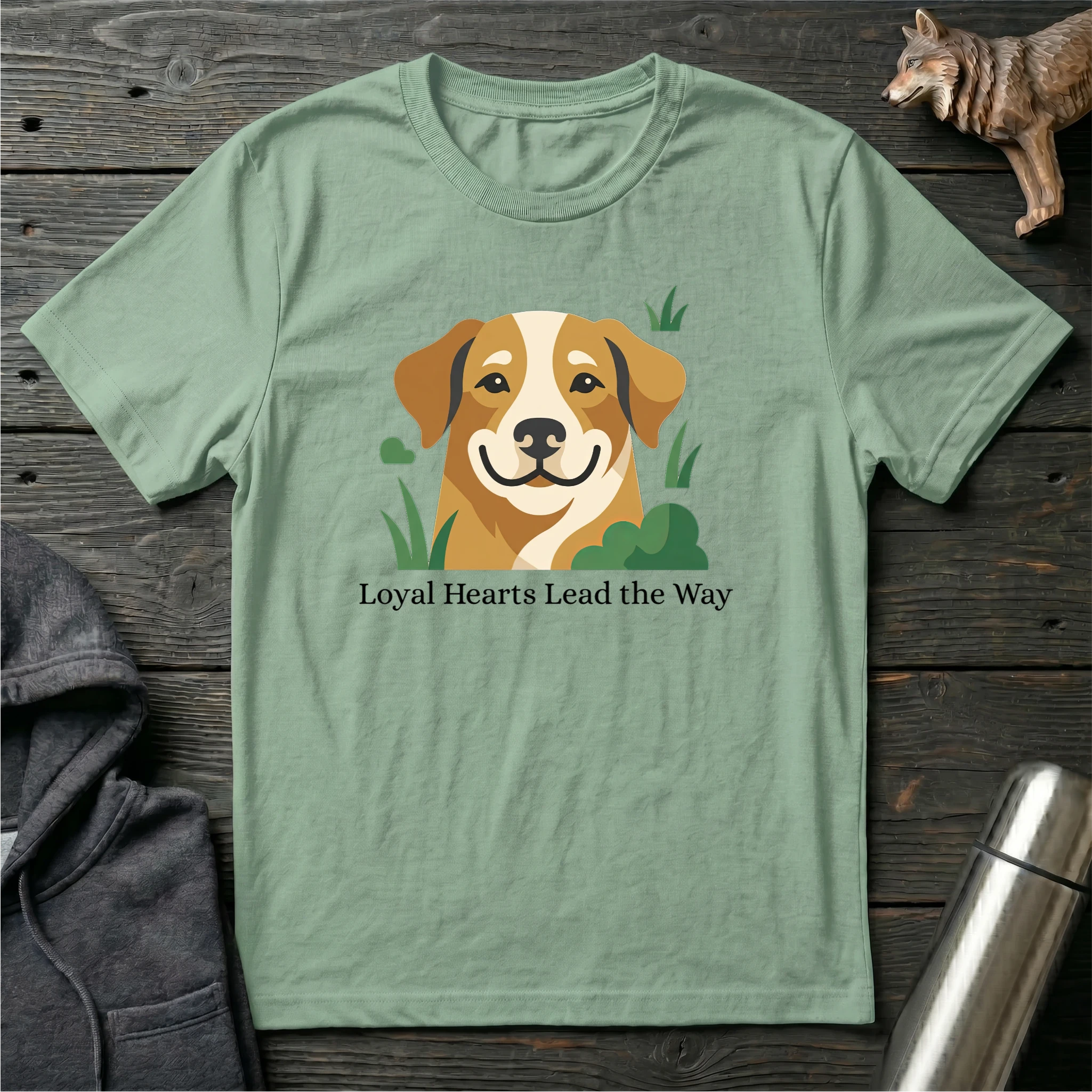 Loyal Hearts Lead the Way Dog T-Shirt