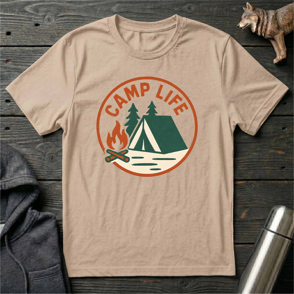 Camp Life Badge T-Shirt