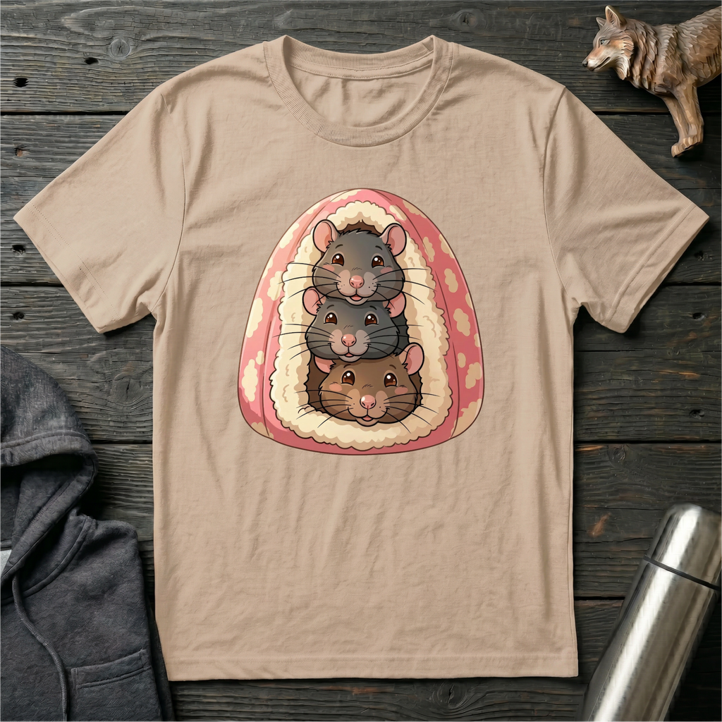 Three Mice in the Tent T-Shirt
