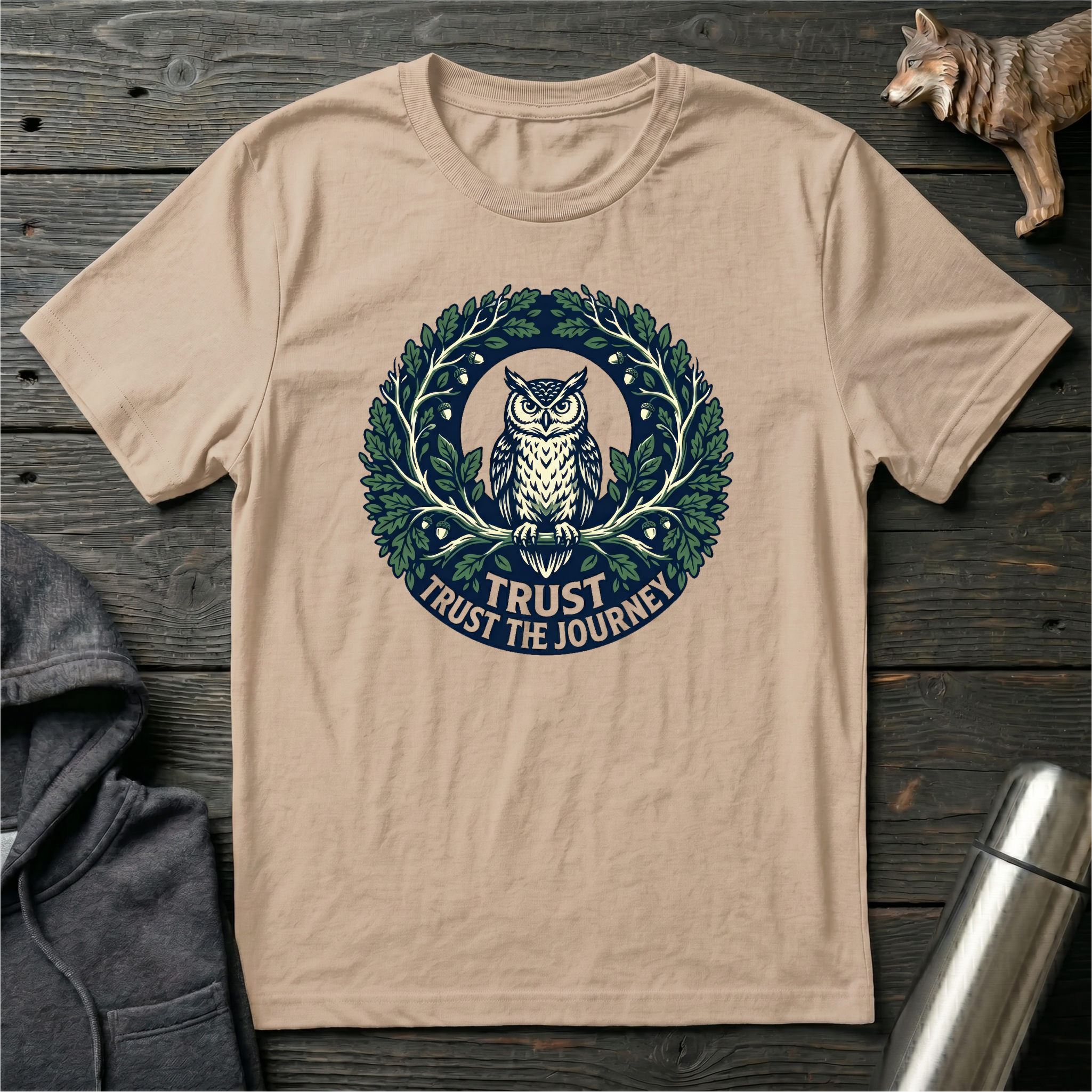 Trust the Journey Owl T-Shirt