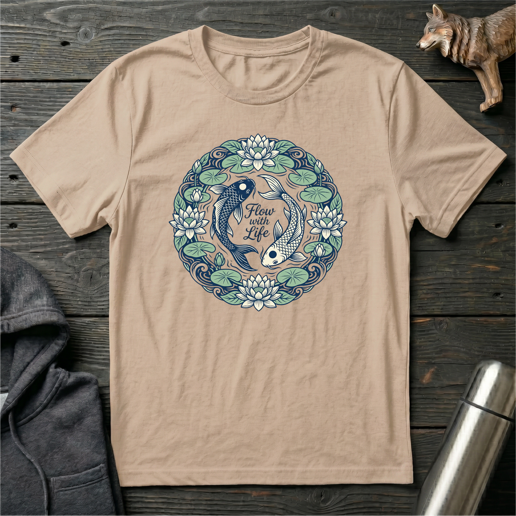 Flow With Life Fish T-Shirt