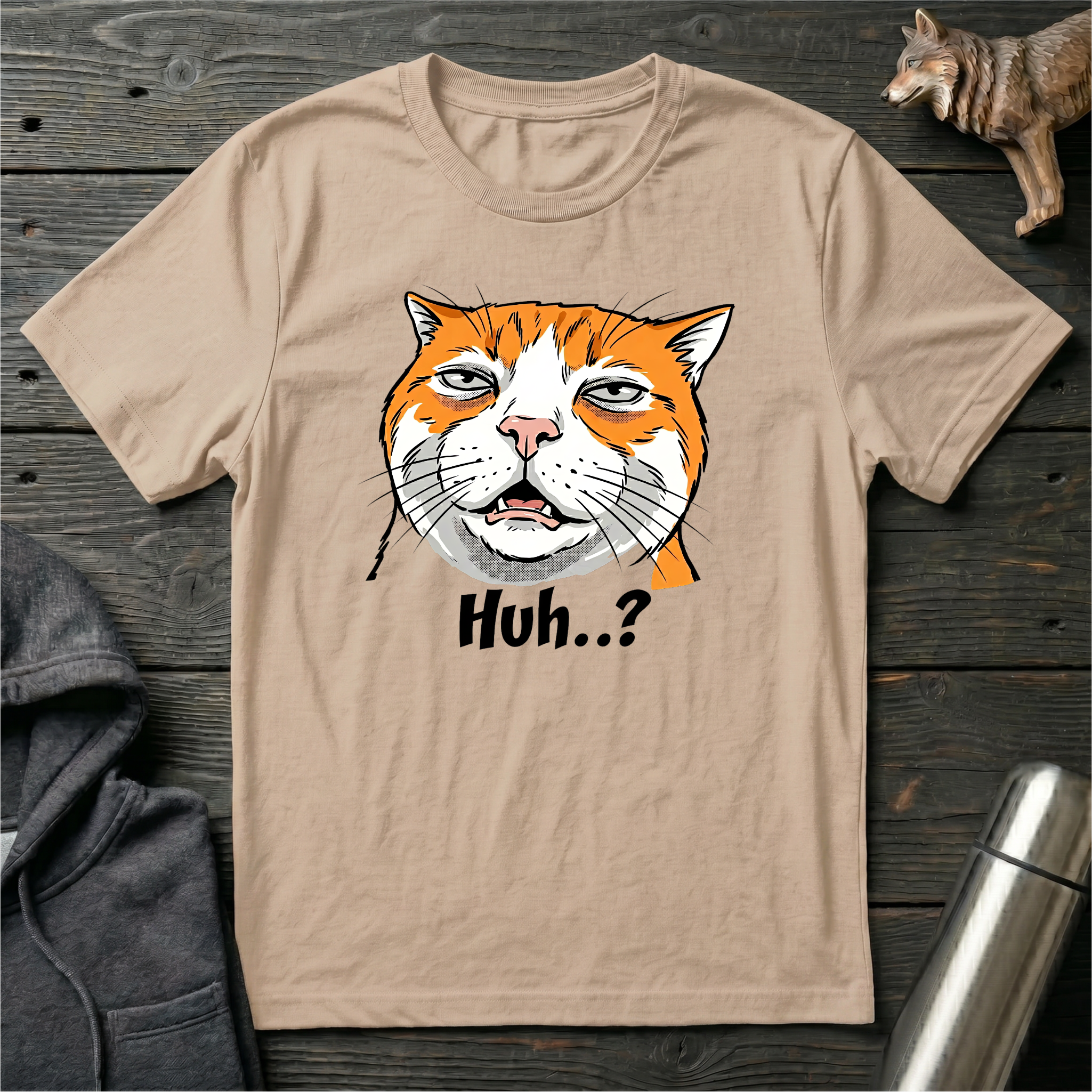 Huh Cat T-Shirt