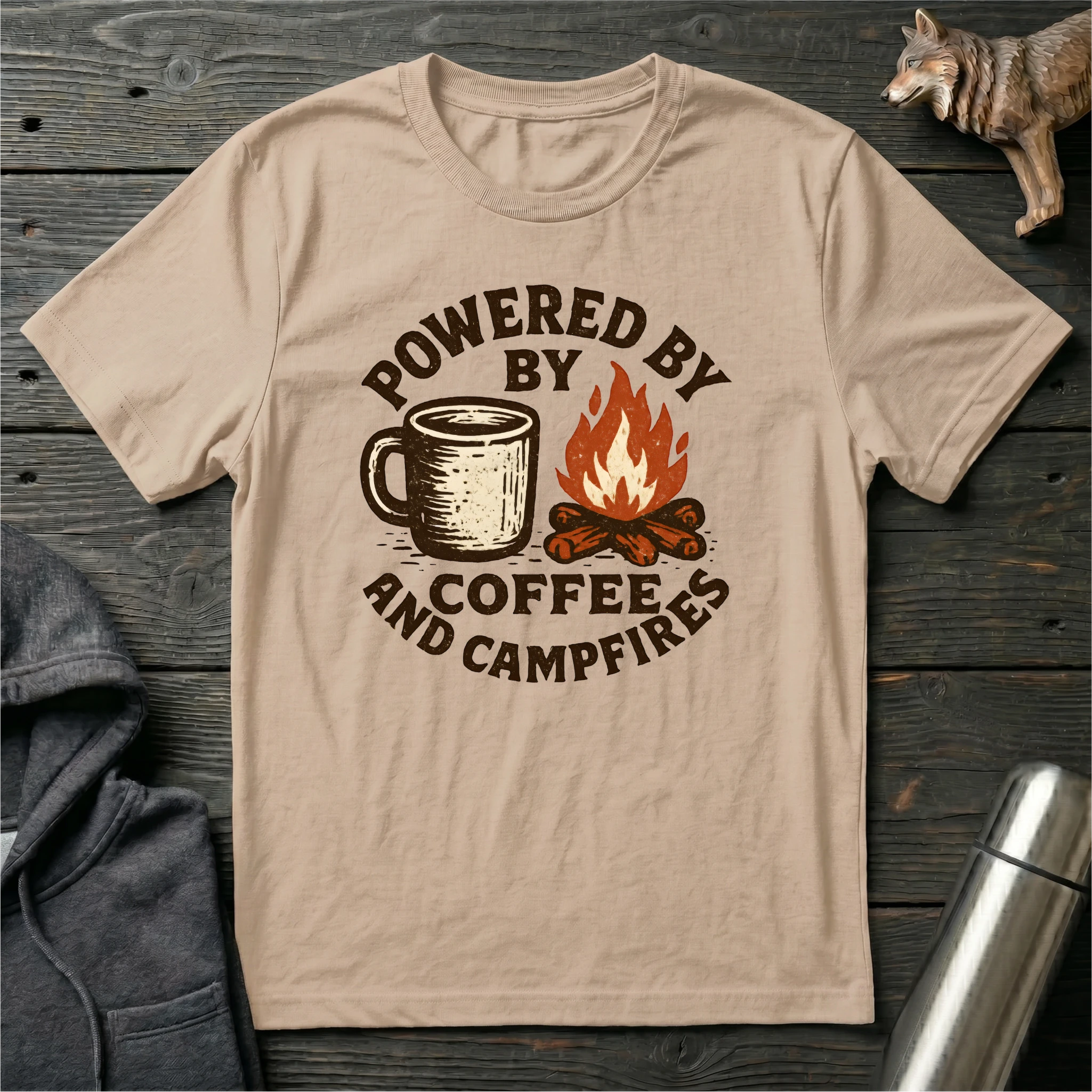 Coffee & Campfires Fuel T-Shirt