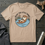 Enjoy the Little Things River Otter T-Shirt