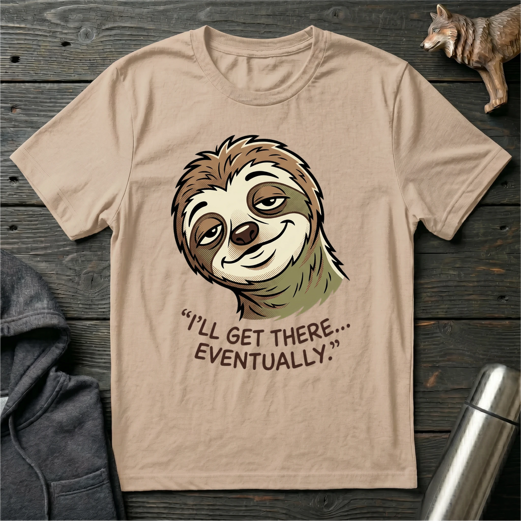 I’ll Get There… Eventually Sloth no.1 T-Shirt