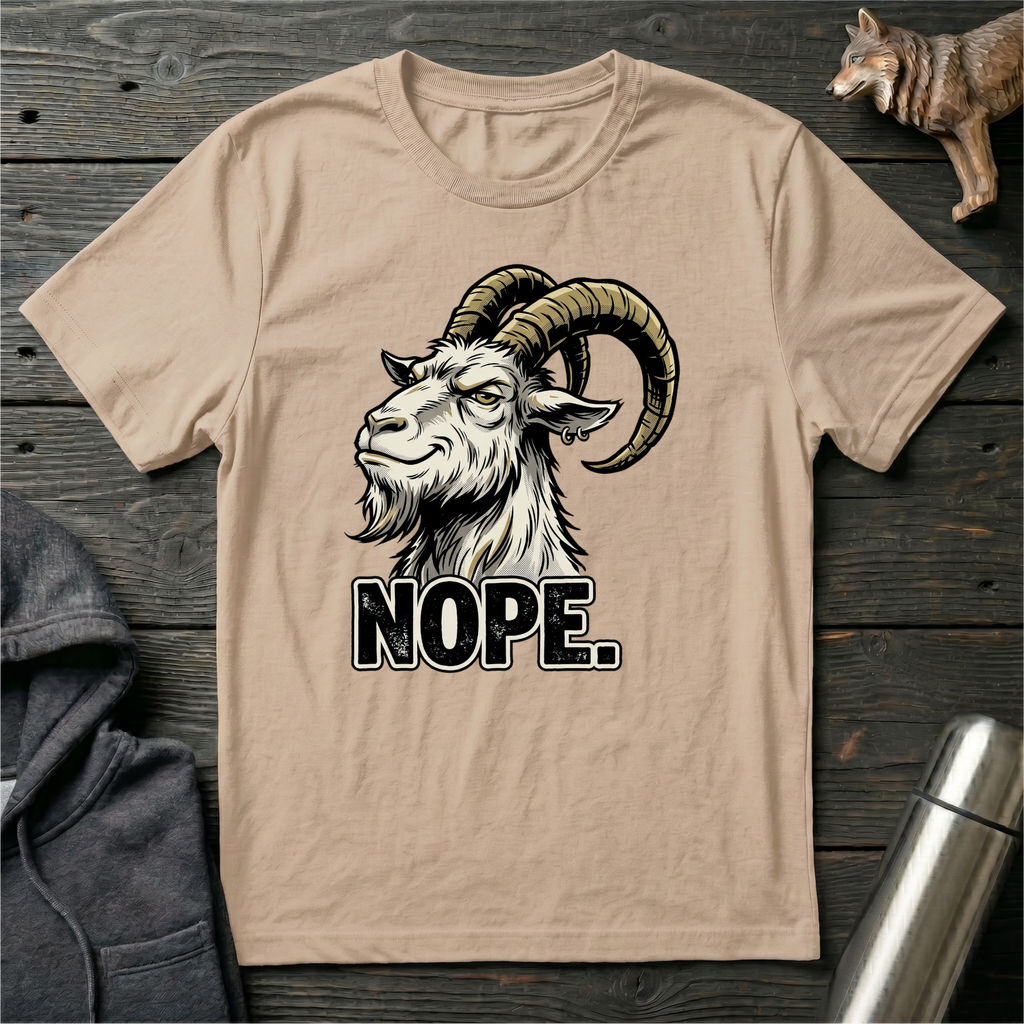 Nope Goat T-Shirt