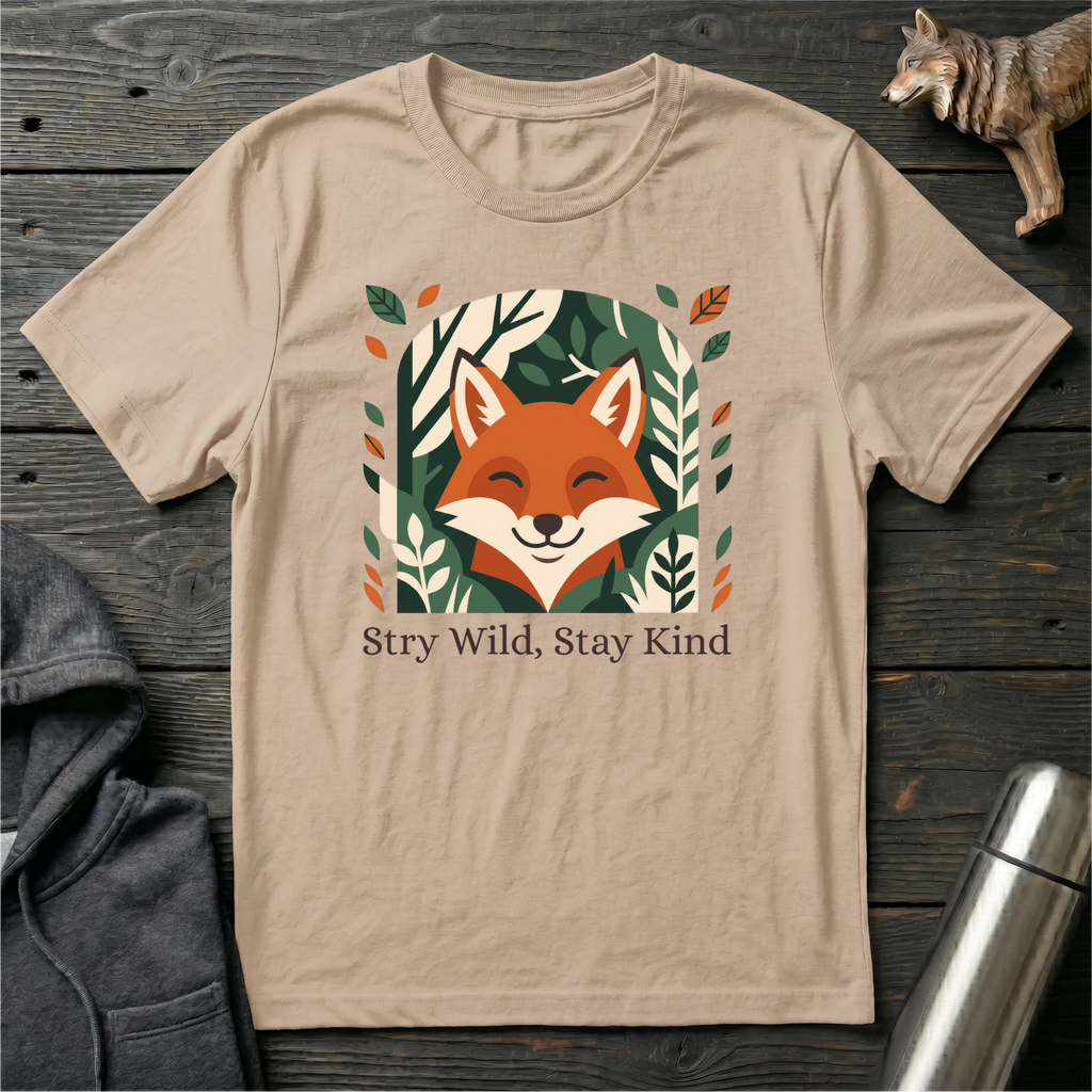Stay Wild, Stay Kind Fox T-Shirt