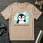 Keep Moving Forward Penguin T-Shirt