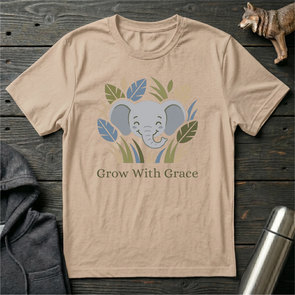Grow With Grace Elephant T-Shirt