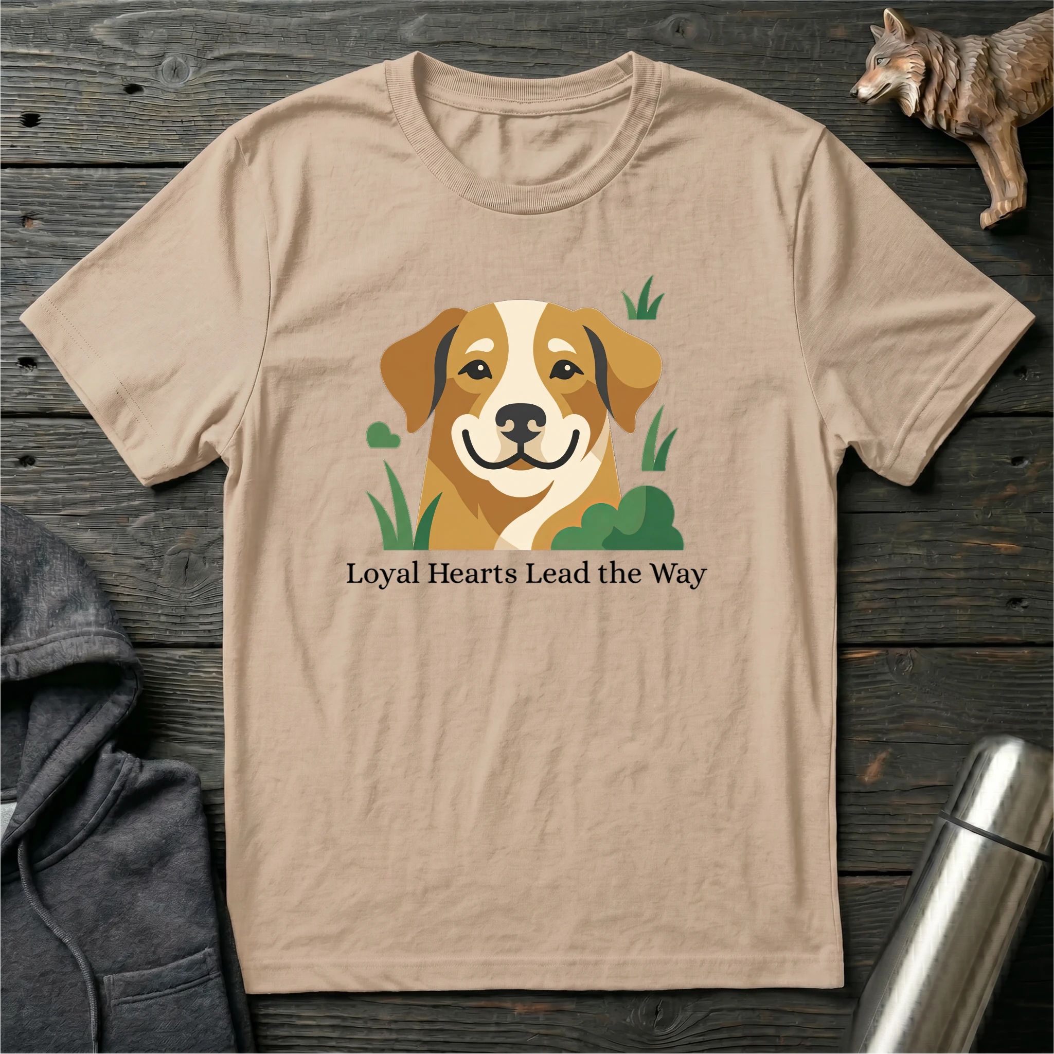 Loyal Hearts Lead the Way Dog T-Shirt