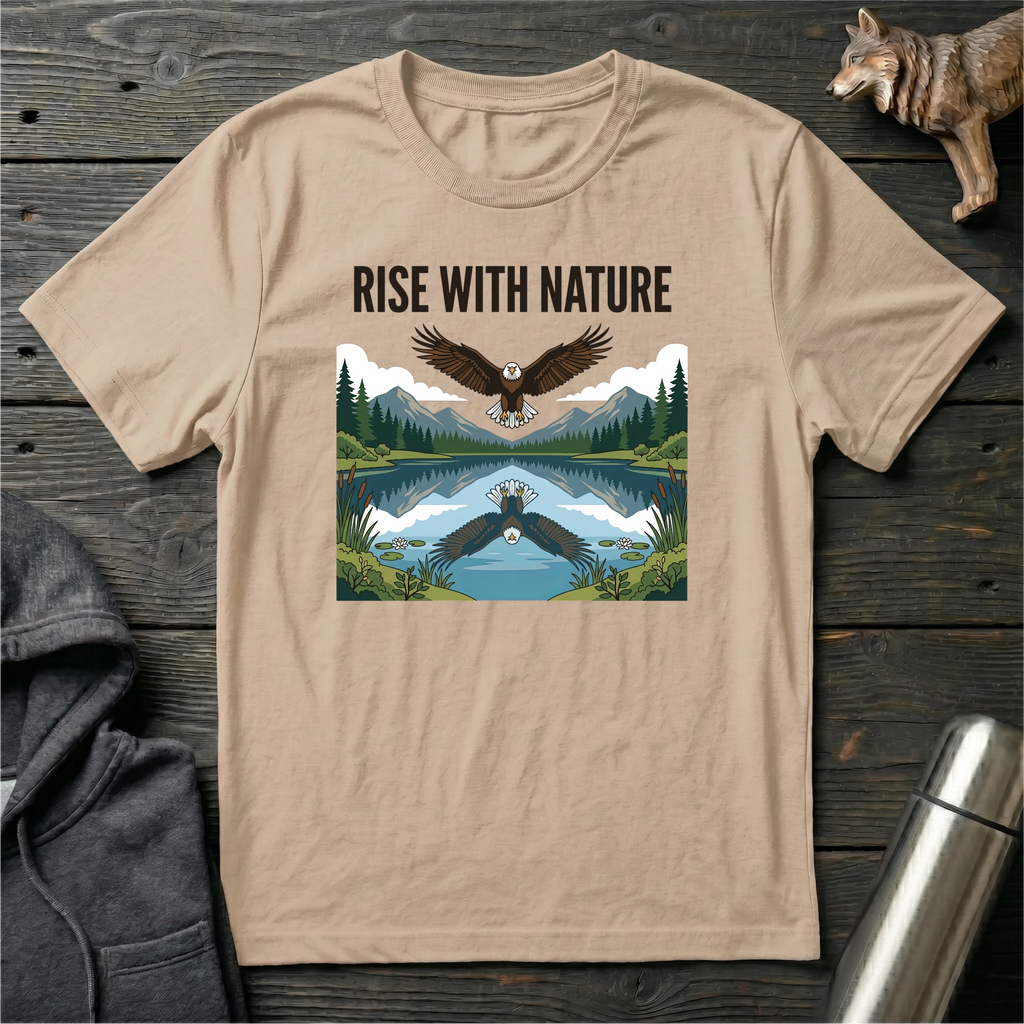 Rise with Nature Eagle T-Shirt