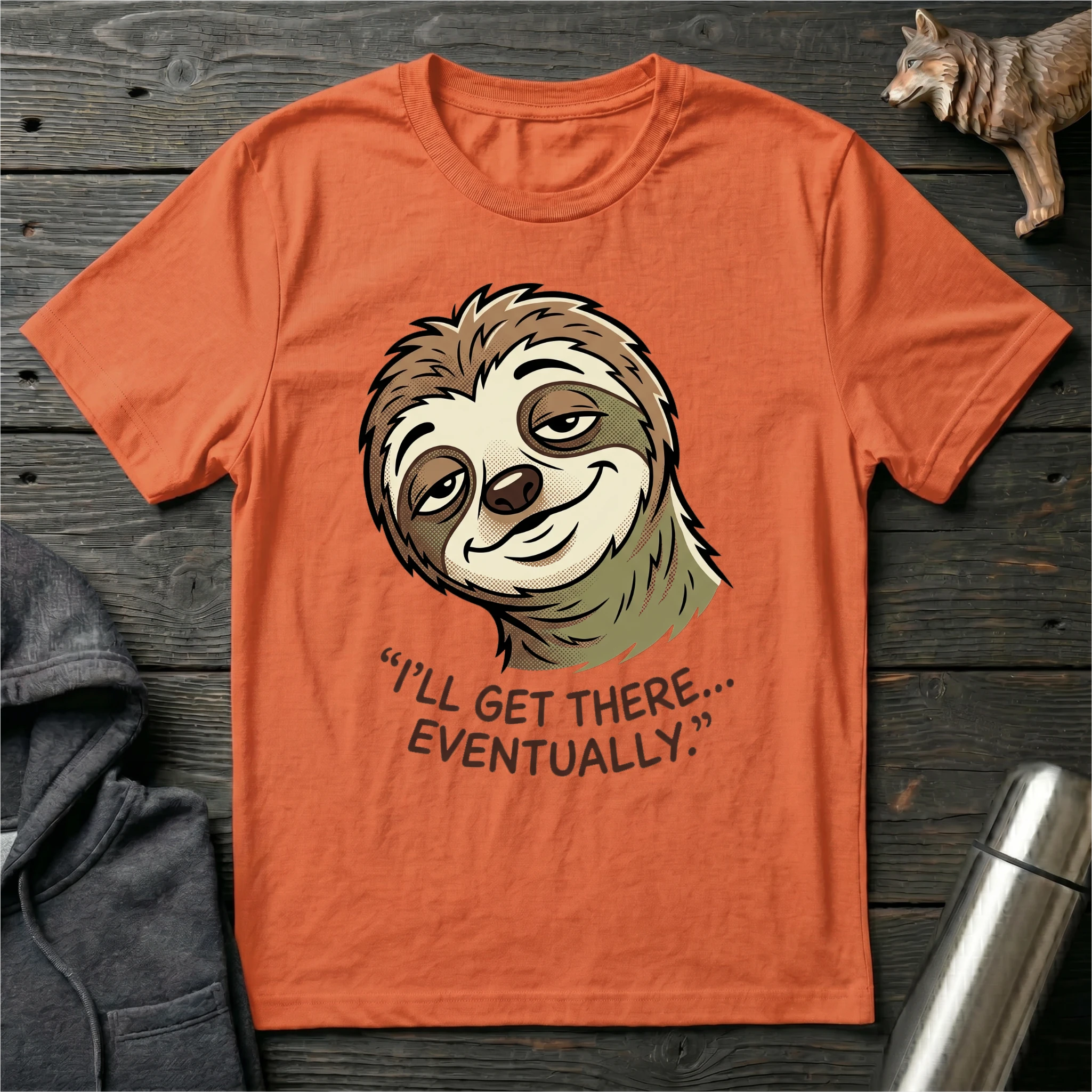 I’ll Get There… Eventually Sloth no.1 T-Shirt
