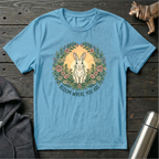 Bloom Where You Are Rabbit T-Shirt
