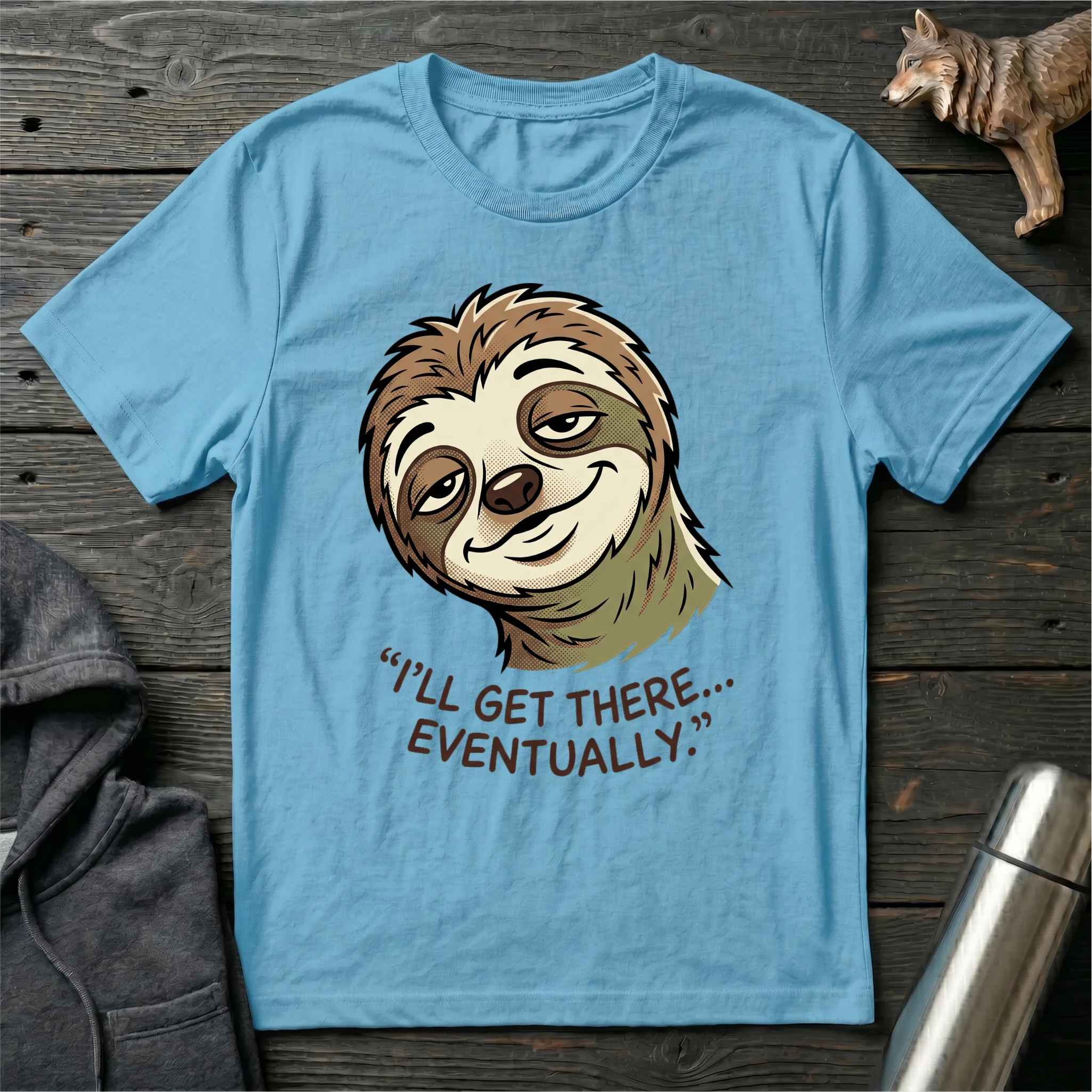 I’ll Get There… Eventually Sloth no.1 T-Shirt