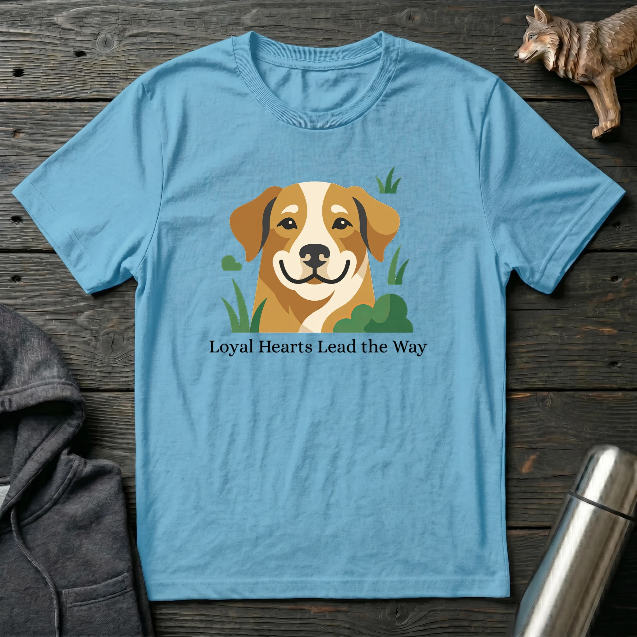 Loyal Hearts Lead the Way Dog T-Shirt