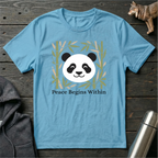 Peace Begin Within Panda T-Shirt
