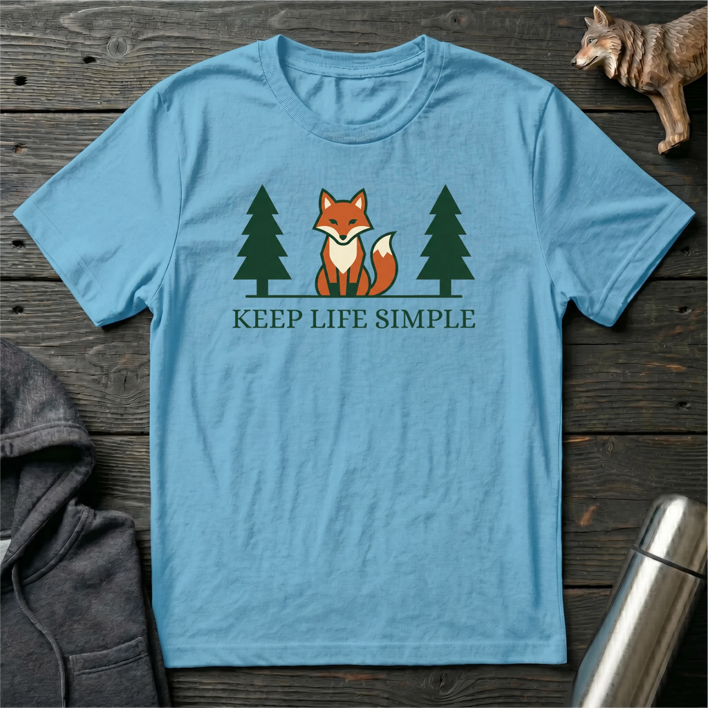 Keep Life Simple Fox T-Shirt